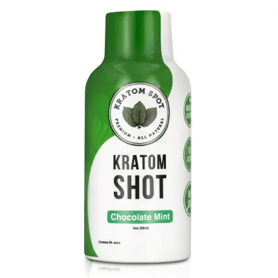 Chocolate Mint Flavored Kratom Shot | Kratom Spot