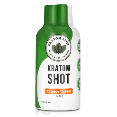 Orange Cream Flavored Kratom Shot | Kratom Spot