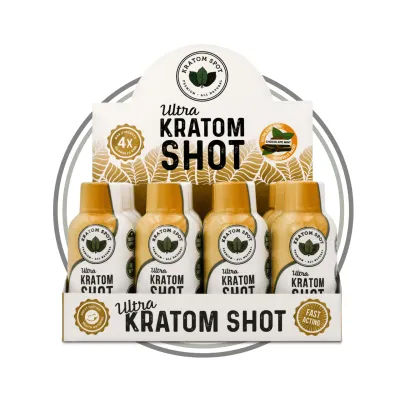 Ultra Strength Chocolate Mint Kratom Shot 12 pack | Kratom Spot