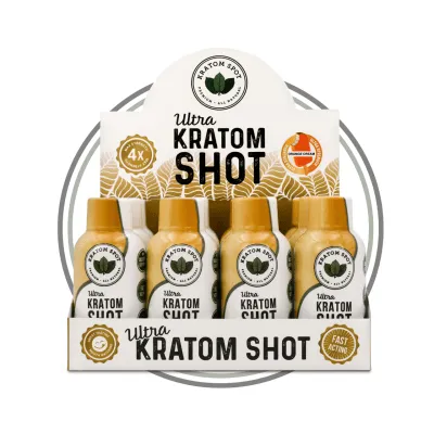 Ultra Strength Orange Cream Kratom Shot 12 pack | Kratom Spot