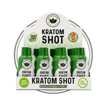 Orange Cream Flavored Kratom Shot 12 Pack | Kratom Spot