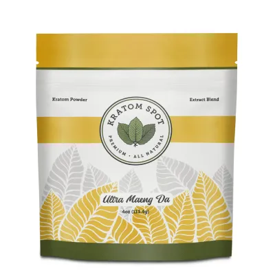 Ultra-Enhanced Maeng Da Kratom Leaf Powder | Kratom Spot