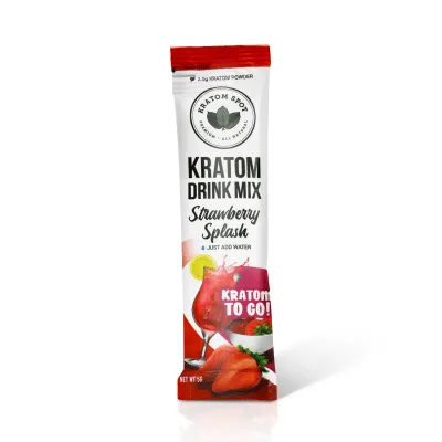 Strawberry Splash Kratom Drink Mix | Buy Kratom Online